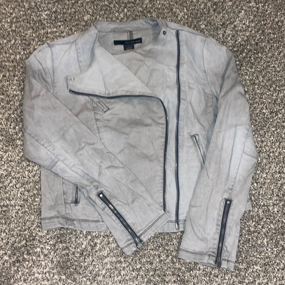 Calvin Klein denim motto jacket